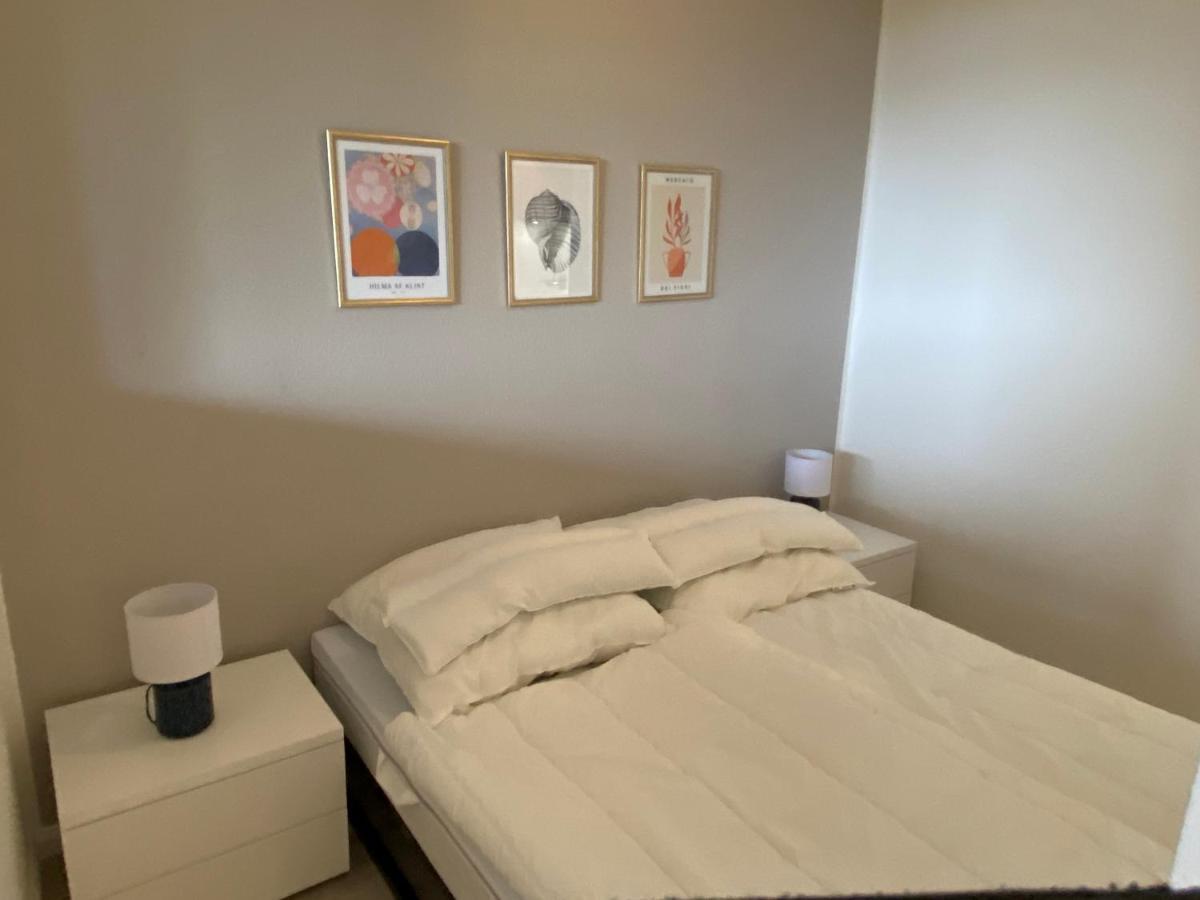 Moderne 3-Zi-Wohnung mit Meerblick direkt am Strand Scharbeutz Exterior foto